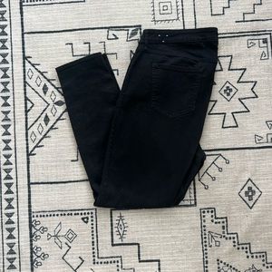 Old navy super skinny jeans 16r black